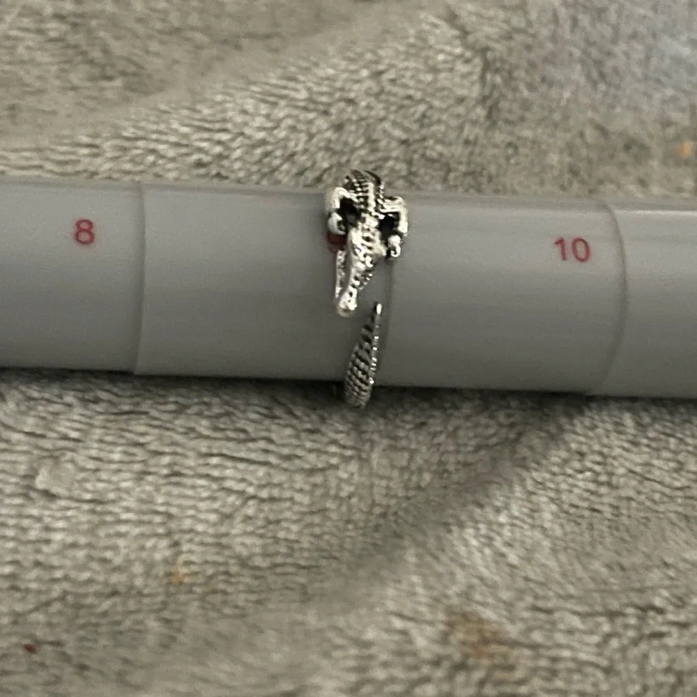 New MENS Crocodile Marine Grade Stainless Steel SAE 316L A4 Boho Ring